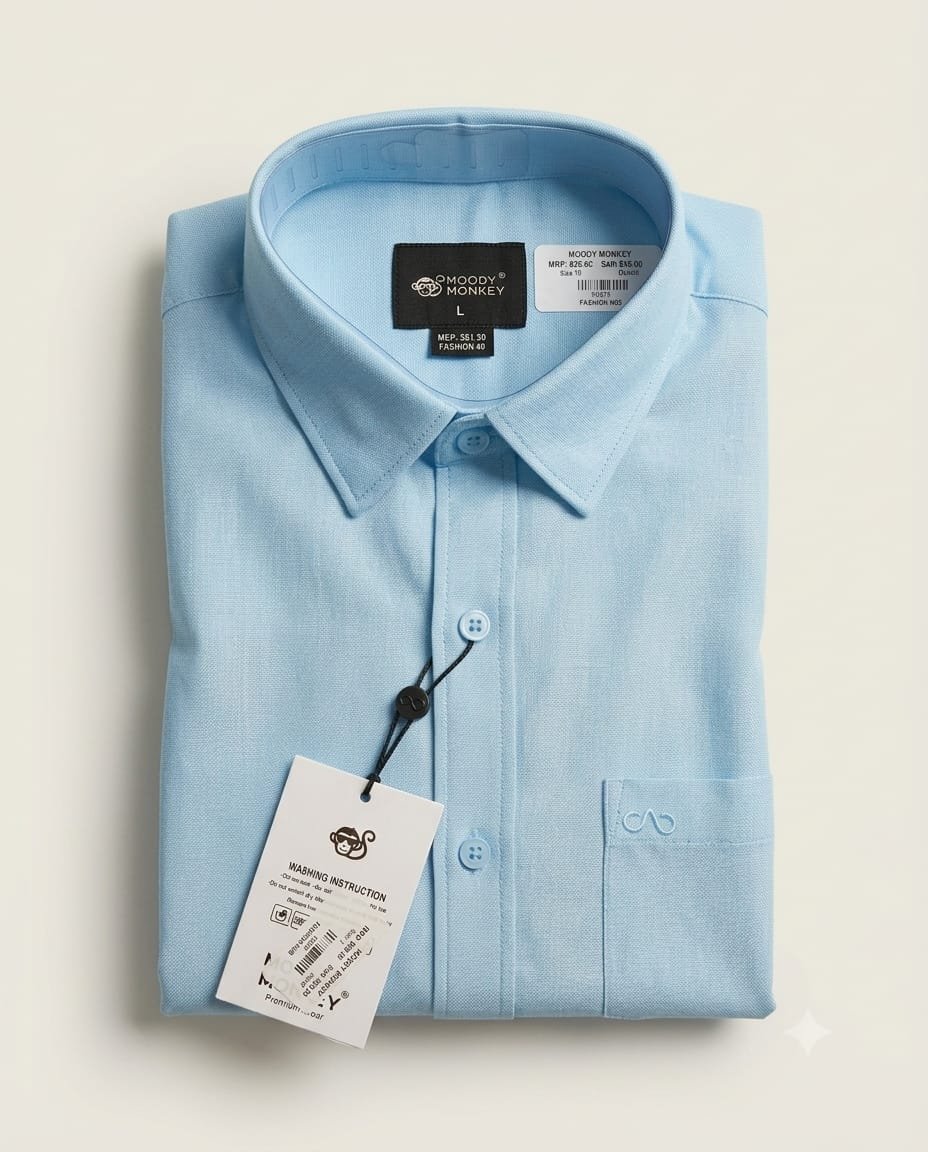 MOODY MONKEY PREMIUM LILEN SHIRT - Image 5